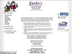 Sites similar to szabospartysupplies.com