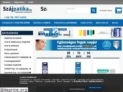 Sites similar to szajpatika.hu