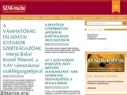 Sites similar to szak-ma.hu