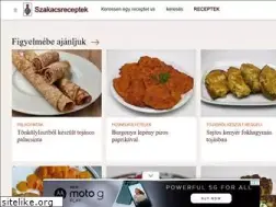 Sites similar to szakacsreceptek.hu