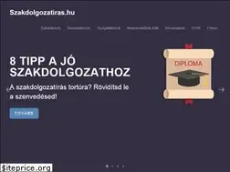 Sites similar to szakdolgozatiras.hu