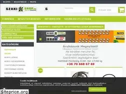 Sites similar to szakishop.hu