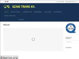 Sites similar to szakitrans.hu