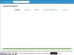 Sites similar to szakmaiadattar.hu