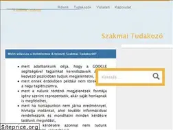 Sites similar to szakmaitudakozo.hu