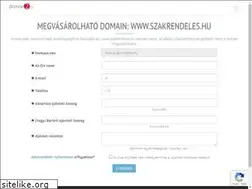 Sites similar to szakrendeles.hu