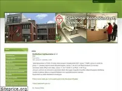 Sites similar to szakrendelovelence.hu