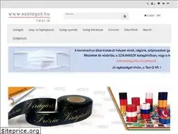 Sites similar to szalagok.hu
