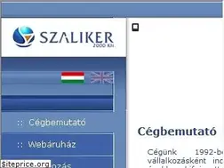 Sites similar to szaliker.hu