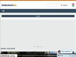 Sites similar to szallasbazis.hu