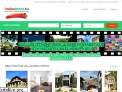 Sites similar to szallasitthon.hu