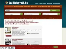 Sites similar to szallasjegyzek.hu