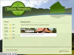 Sites similar to szallasparajdon.hu
