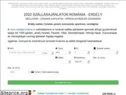 Sites similar to szallasromania.ro