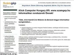 Sites similar to szamgep.hu