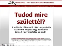 Sites similar to szammisztika.com
