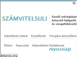 Sites similar to szamvitelsuli.com