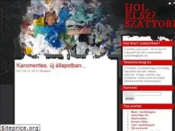 Sites similar to szatyorban.blog.hu