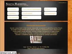 Sites similar to szaunaharmonia.hu
