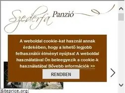 Sites similar to szederfapanzio.hu