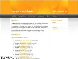 Sites similar to szegecs.de