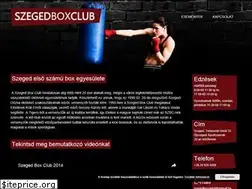 Sites similar to szegedboxclub.hu