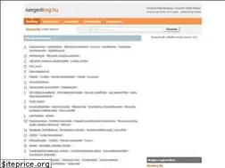 Sites similar to szegediceg.hu
