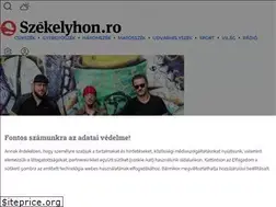 Sites similar to szekelyhon.ro