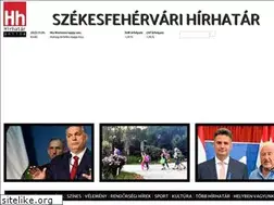Sites similar to szekesfehervari-hirhatar.hu