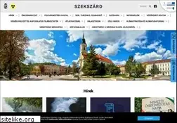 Sites similar to szekszard.hu