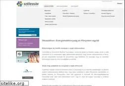 Sites similar to szelessav.hu