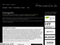 Sites similar to szenografie.de