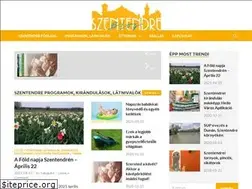Sites similar to szentendreblog.hu