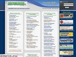 Sites similar to szentesinfo.hu