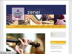 Sites similar to szentgellertfesztival.hu