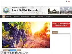 Sites similar to szentgellertplebania.hu