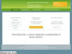 Sites similar to szentkristofrendelo.hu