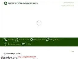 Sites similar to szentmargitpatika.hu