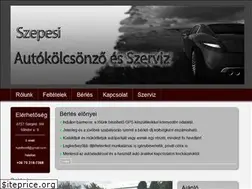 Sites similar to szepesiauto.hu