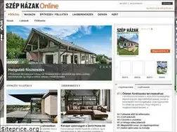 Sites similar to szephazak.hu