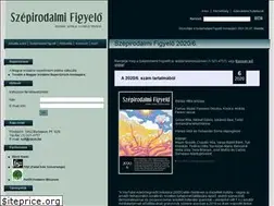 Sites similar to szepirodalmifigyelo.hu