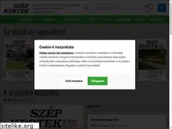 Sites similar to szepkertek.hu