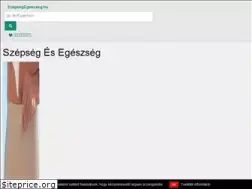 Sites similar to szepsegegeszseg.hu