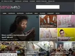 Sites similar to szepsegnaplo.hu