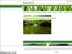 Sites similar to szepzold.hu