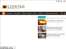 Sites similar to szertar.com