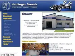 Sites similar to szerviz-heidinger.hu