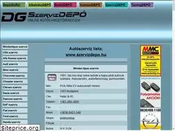 Sites similar to szervizdepo.hu
