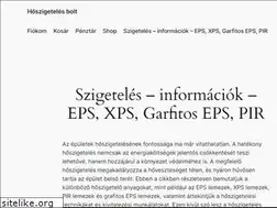 Sites similar to szigetelesbolt.hu