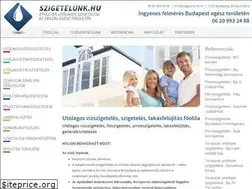 Sites similar to szigetelunk.hu